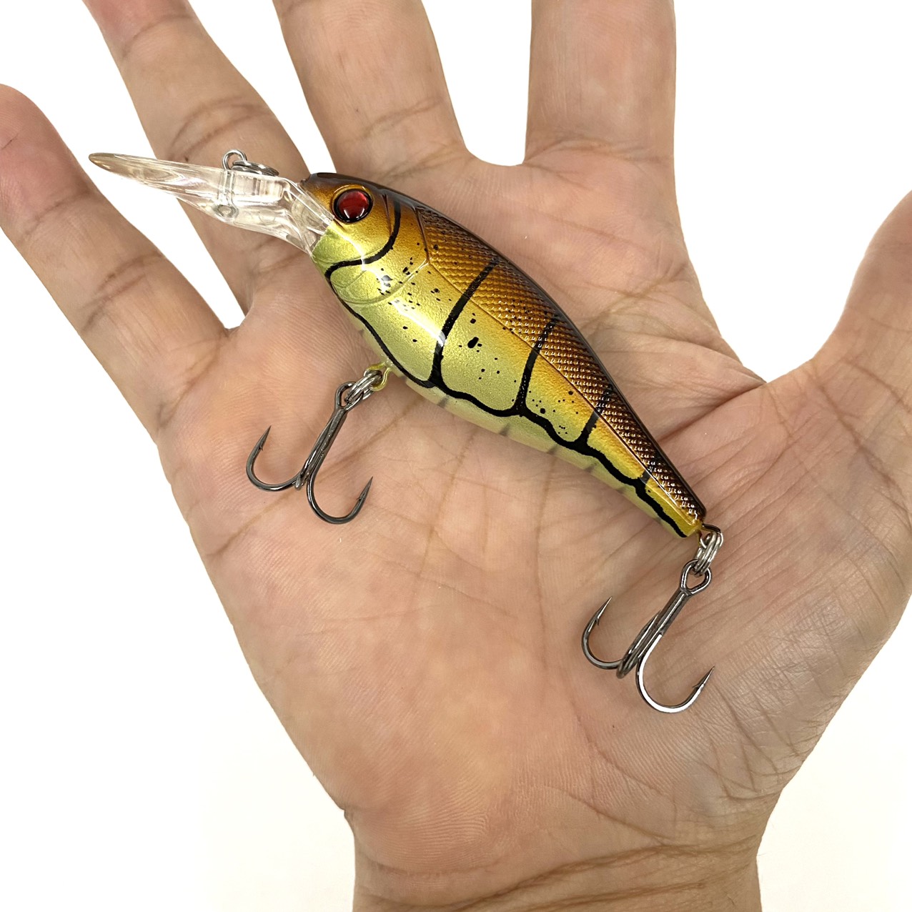 Mồi Giả Cá Cứng Bad Shad Dài 7cm Nặng 10g Mẫu Mới 4 Màu Siêu Nhạy Dùng Câu Sông Biển