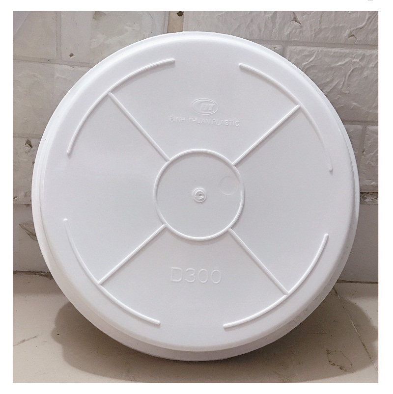 3 Khay Lót Đế Chậu D300 - Màu Trắng