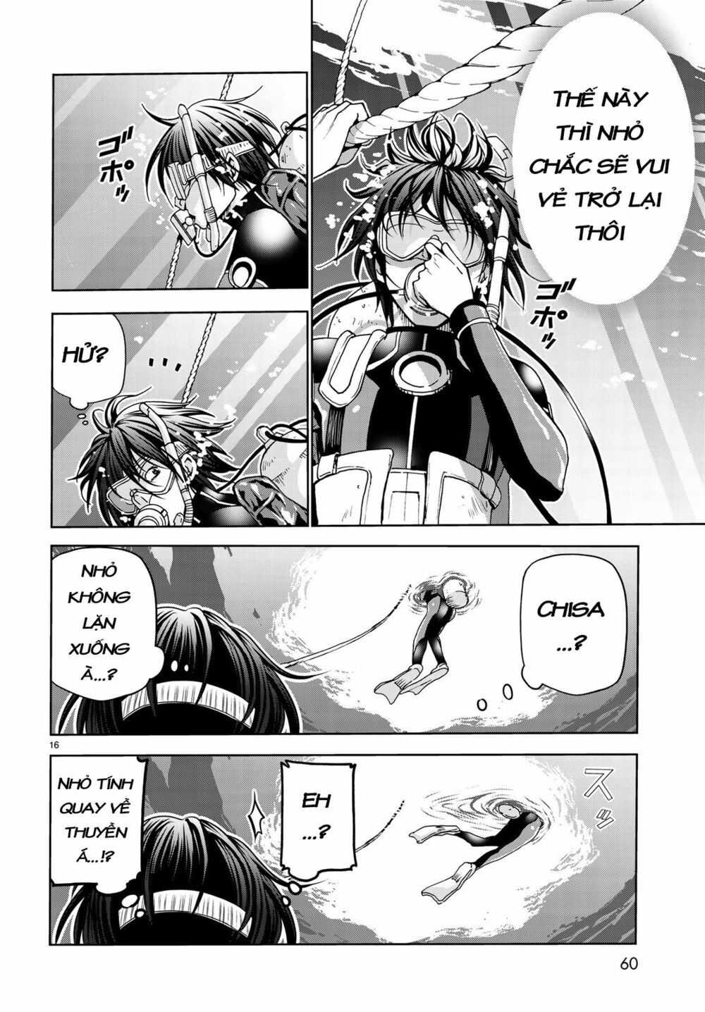 cô gái thích lặn - grand blue chapter 45 16