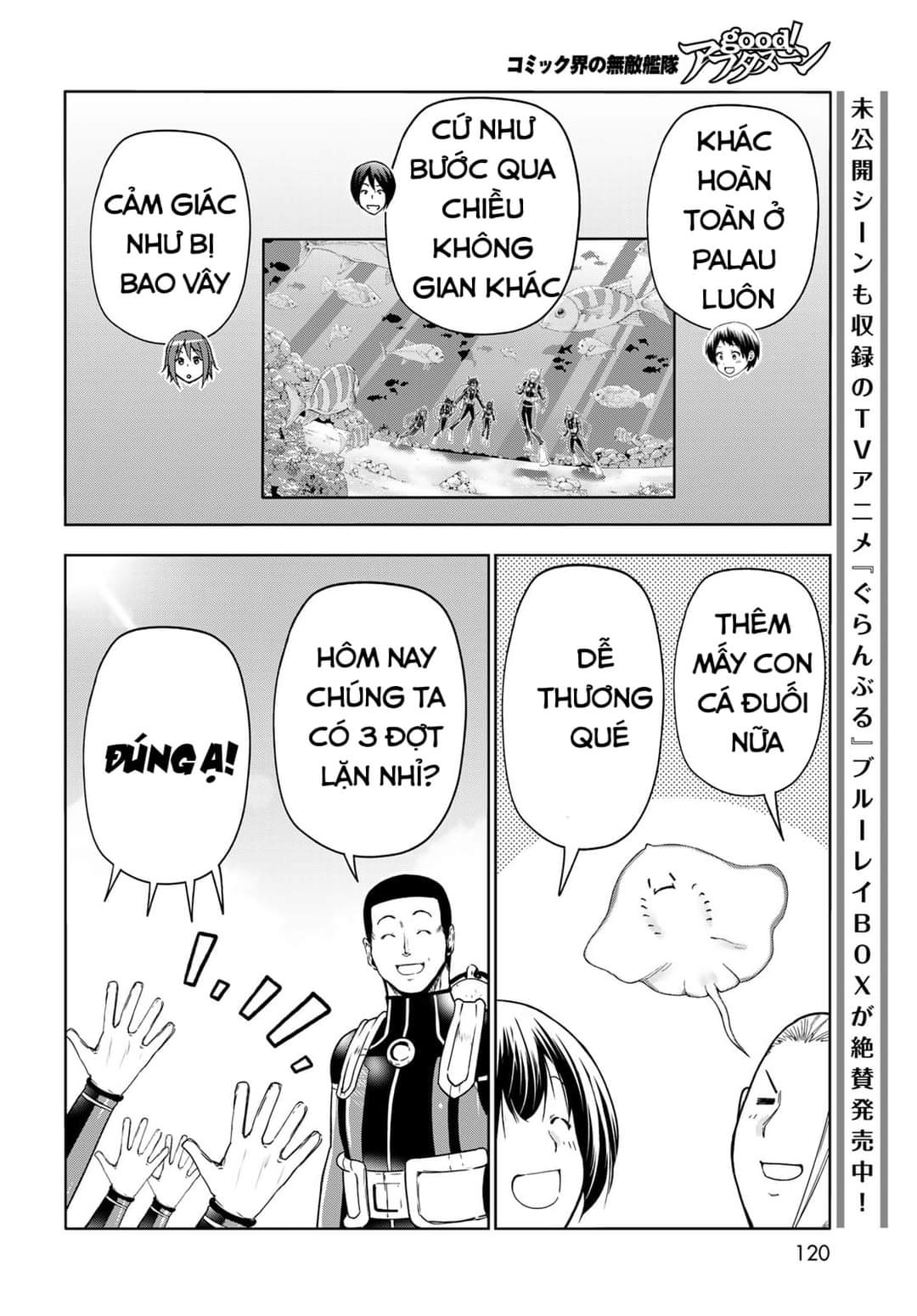 cô gái thích lặn - grand blue chapter 81 27