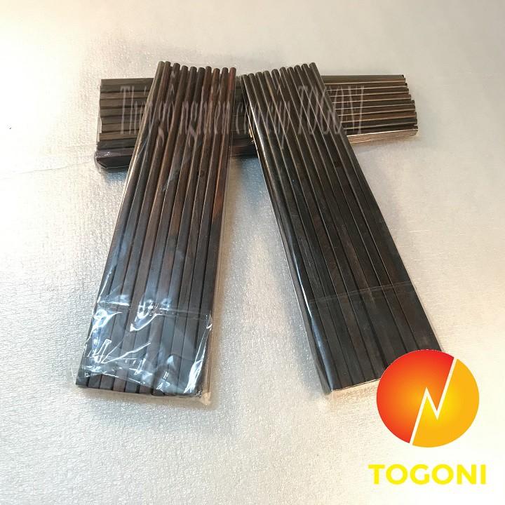 ĐŨA GỖ TRẮC ĐỎ Bộ 10 đôi KHÔNG BỊ MỐC, KHÔNG CONG VÊNH, MỐI MỌT, AN TOÀN KHI SỬ DỤNG