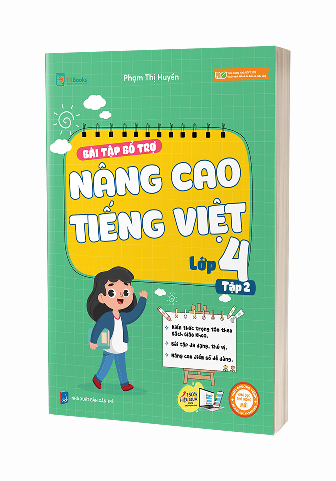 Combo Bài tập bổ trợ nâng cao Tiếng Việt lớp 4 - Phân loại lẻ/combo