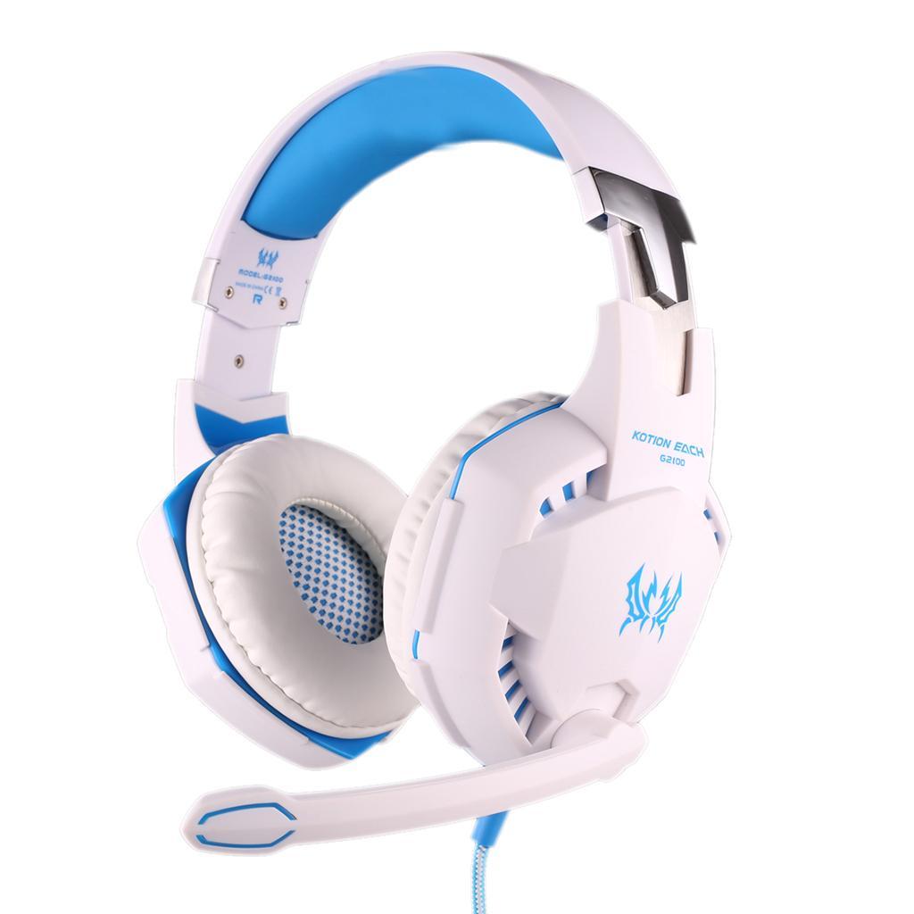 Gaming Stereo Headset Soft Earmuffs Headphone with