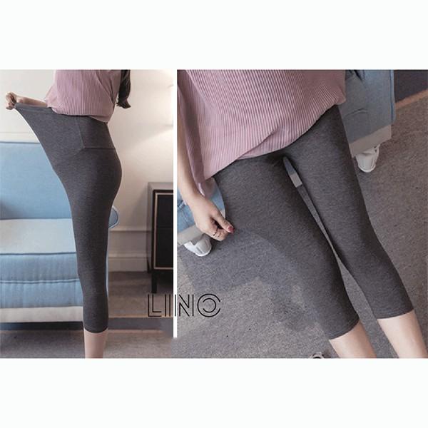 Quần LEGGING BẦU LỬNG cực chất 100% Cotton