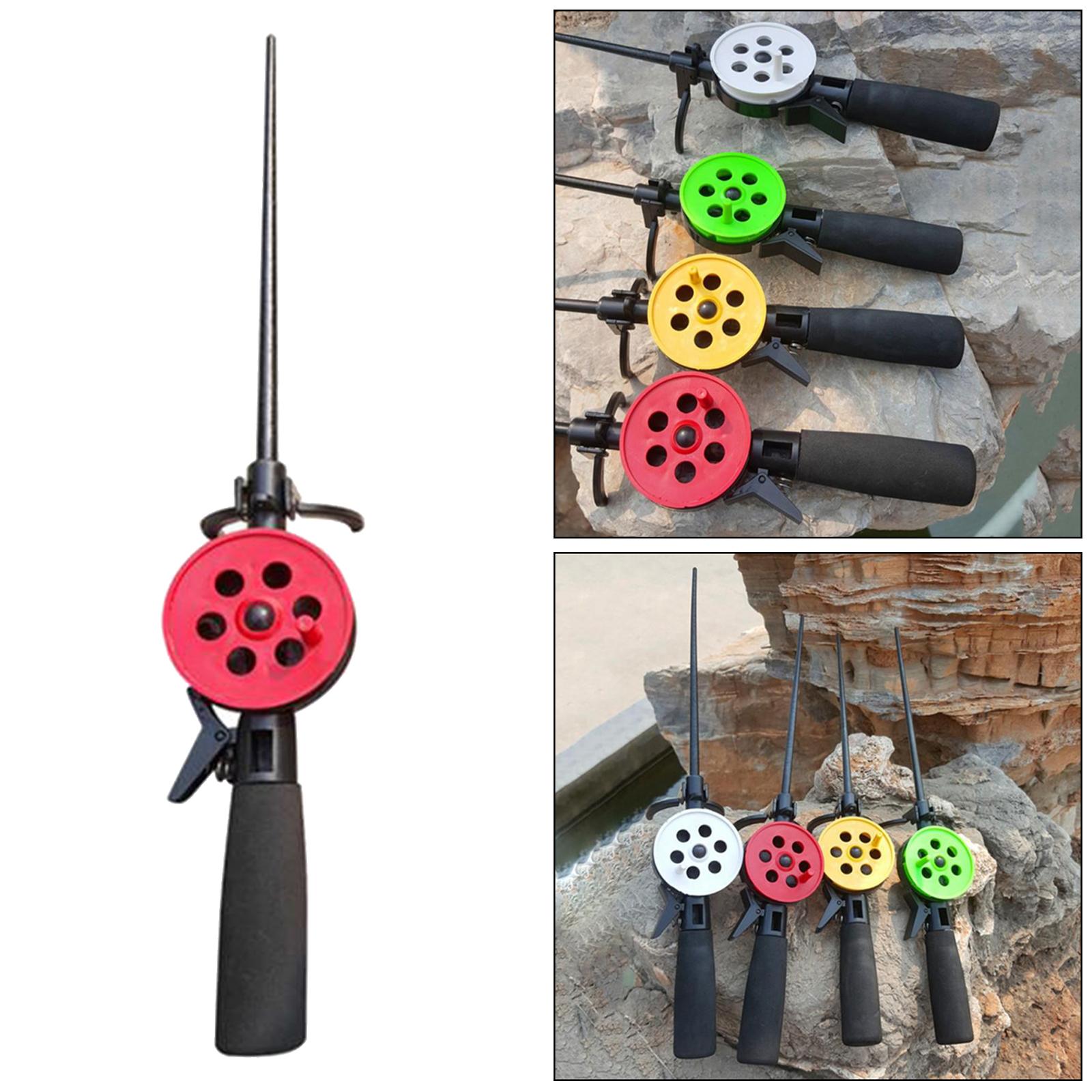 Portable Lightweight Ice Fishing Rod Outdoor Fish Rod Fishing Accessories