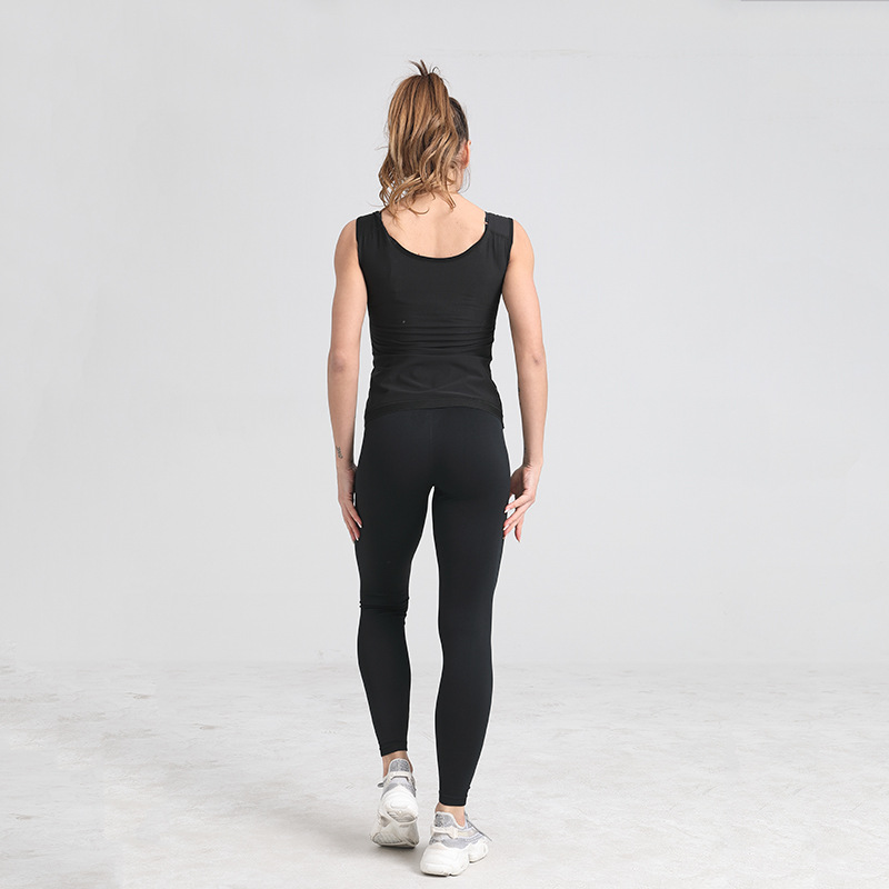 Explosive sweat corsets abdomen fitness violent sweating vest running sportswear corsets yoga clothes body sculpting