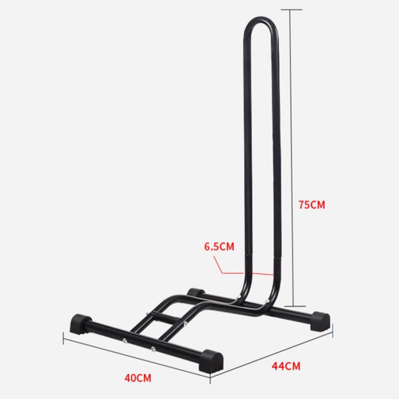 Bike Floor Stand for Bike Repair Indoor Outdoor Streets Parking Rack