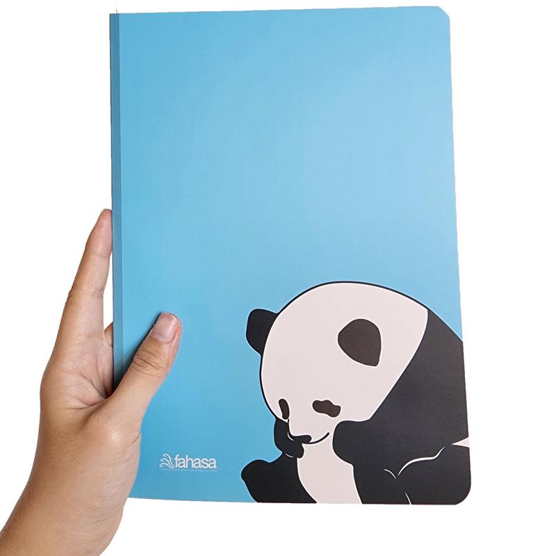 Tập Học Sinh Cute Panda - Miền Bắc - Kẻ Ngang Có Chấm - 80 Trang 70gsm - Fahasa 01