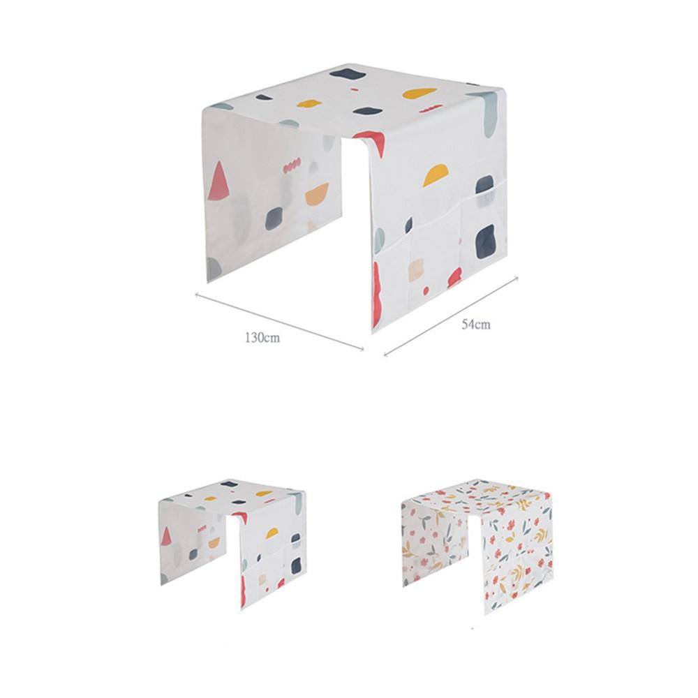 Home Cloth Dustproof Cover Refrigerator Dust Cover Household Multi-purpose Waterproof Cover Top with Pocket Refrigerator