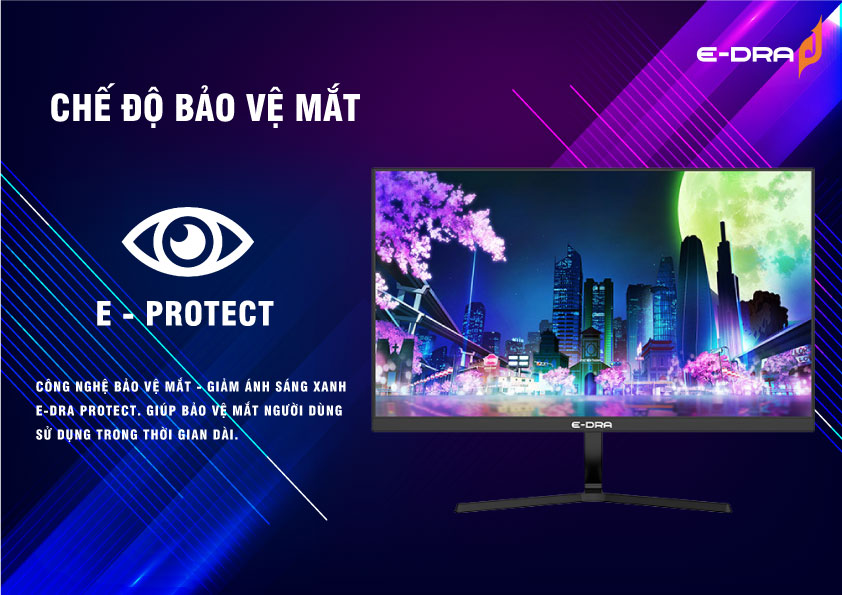 Màn hình máy tính E-dra EGM24F75 (23.8"/FHD/IPS/75Hz/1ms) - Hàng Chính Hãng