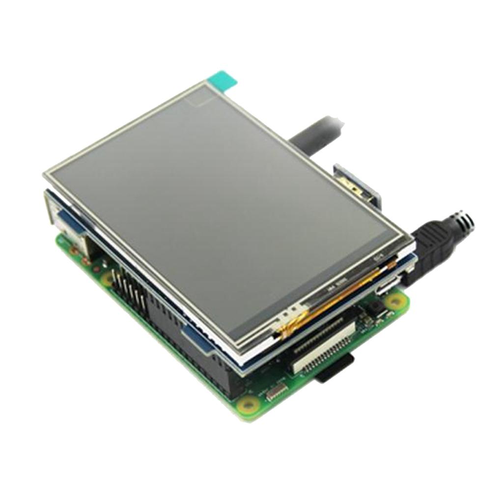 3.5 Inch Cảm Ứng Điện Trở Màn Hình Màn Hình HDMI Mô Đun Cho Raspberry Pi/Máy Tính