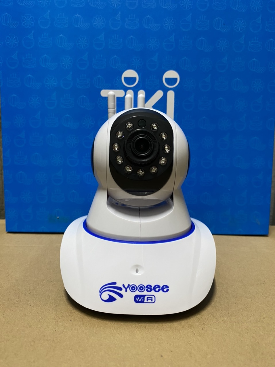 Camera IP Wifi trong nhà 3 anten Yoosee 2.0 Full HD 1080P - Đàm thoại 2 chiều  - Hàng nhập khẩu