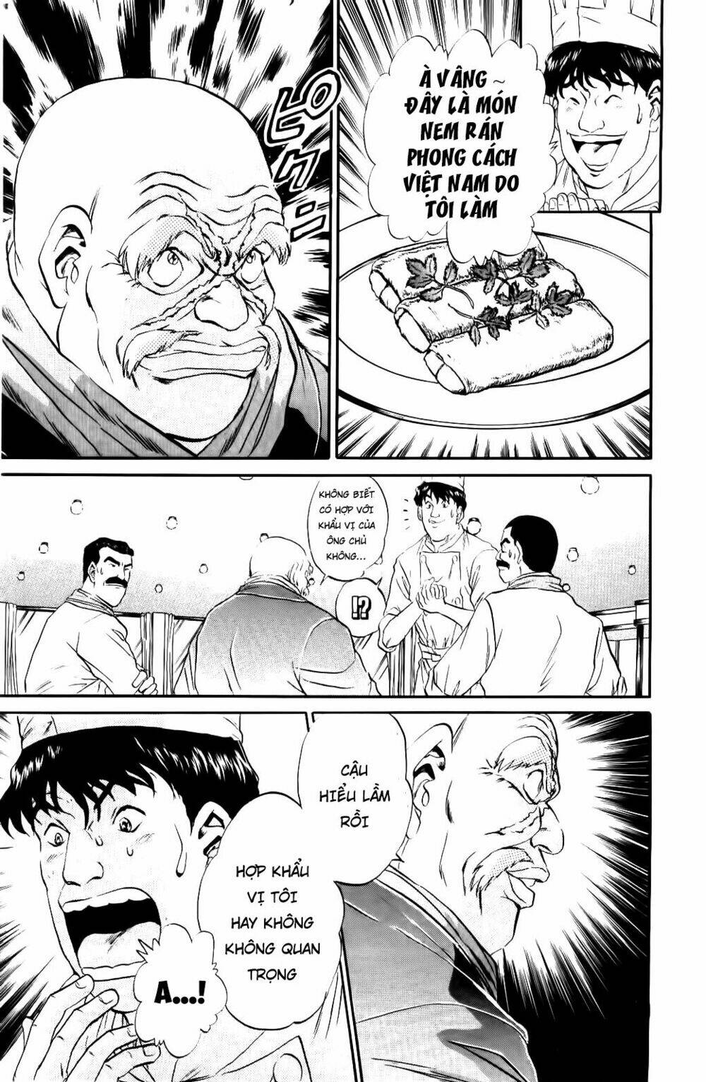 iron wok jan - đầu bếp siêu đẳng chapter 55 17