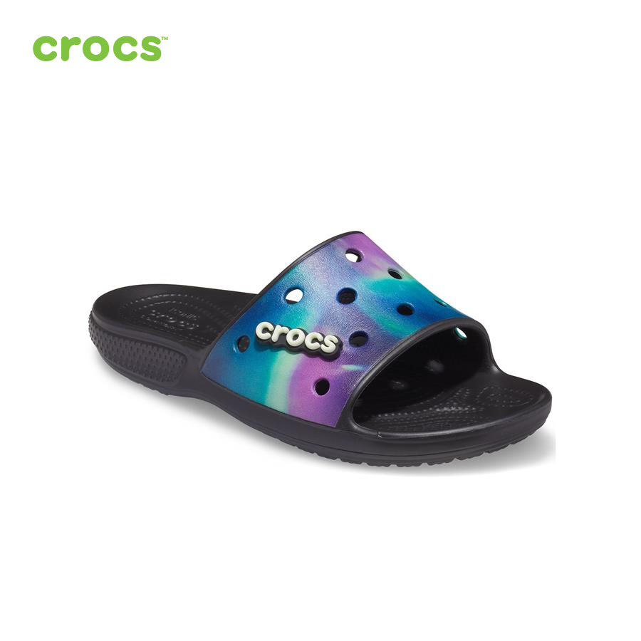 Dép quai ngang unisex Crocs FW Classic Slide U Out Of This World Mlti/Blk - 207308-988