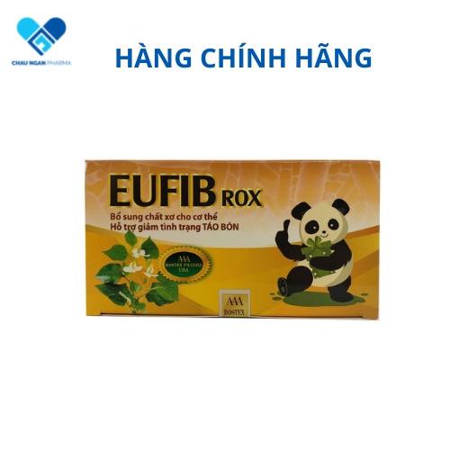 Siro giảm táo bón bổ sung chất xơ EUROBE TEX Hộp 20 ống - Rostex- Tủ Thuốc Bảo Châu