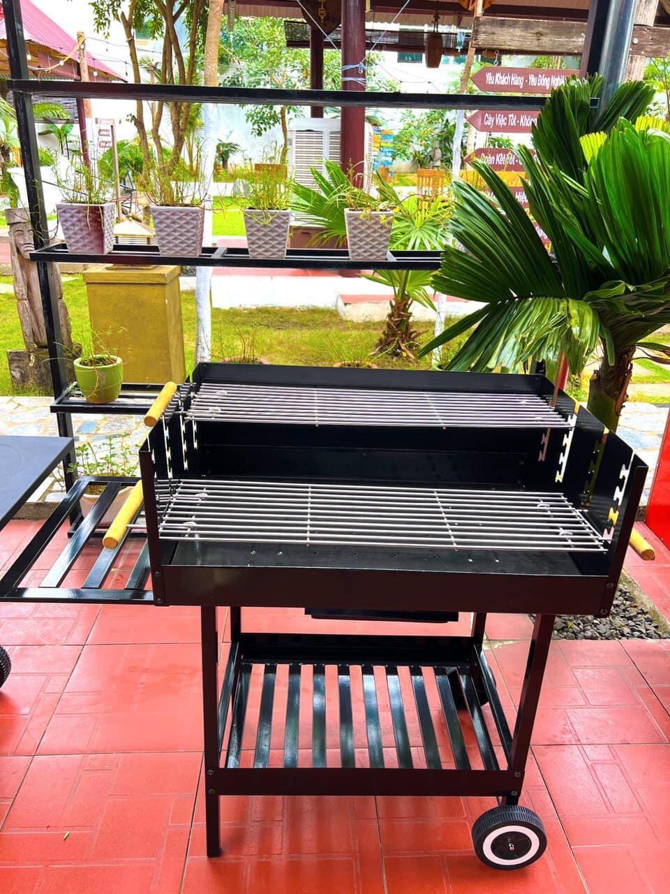 Bếp nướng than hoa ngoài trơì ck 350