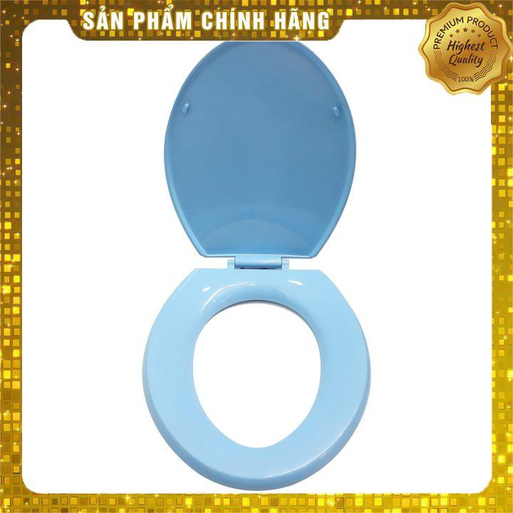 Bộ nắp bàn cầu nhà vệ sinh bằng nhựa cao cấp, thích hợp sử dụng với nhiều loại bồn cầu