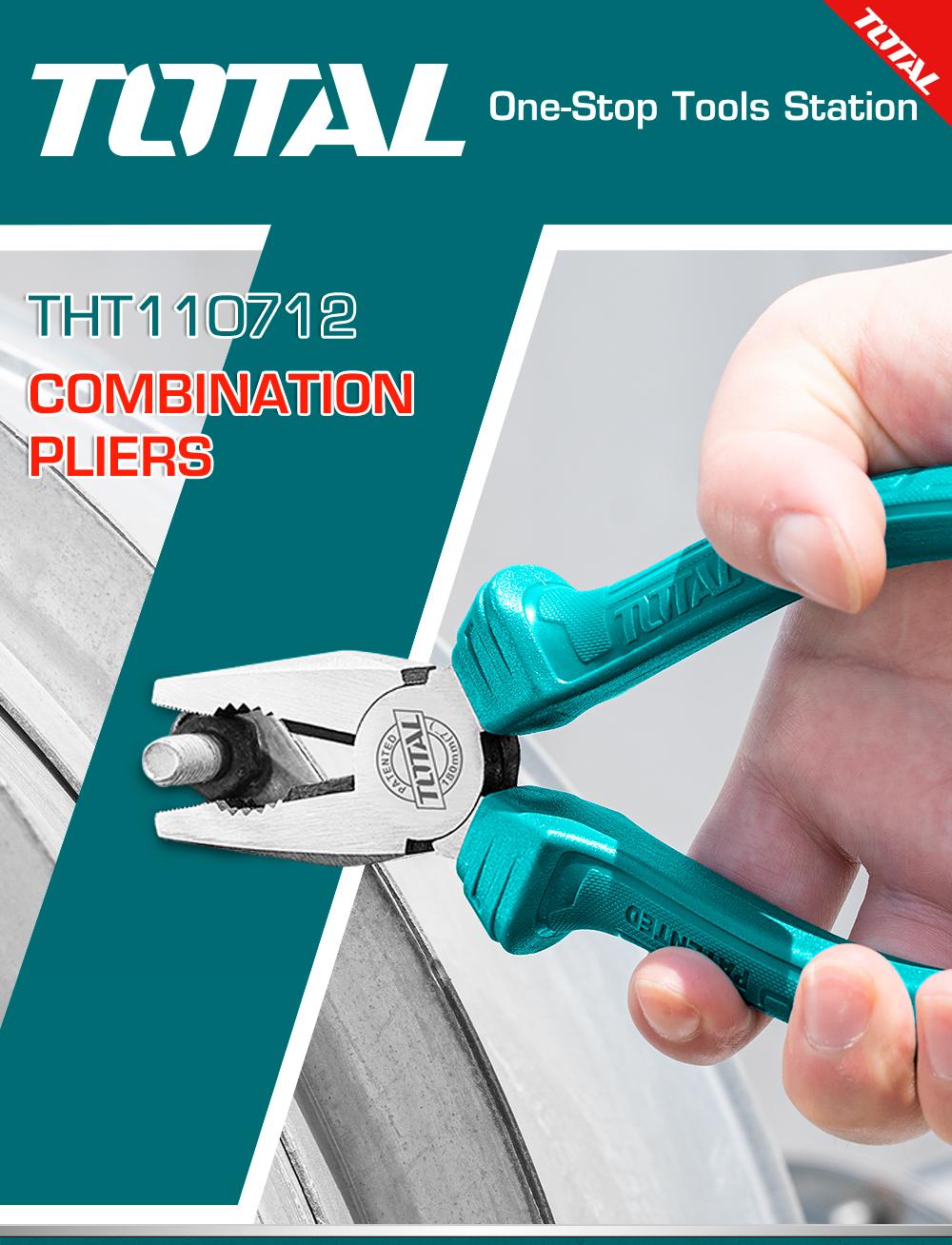 KÌM RĂNG 160- 180 -200MM TOTAL THT110612, THT110712, THT110812 - HÀNG CHÍNH HÃNG