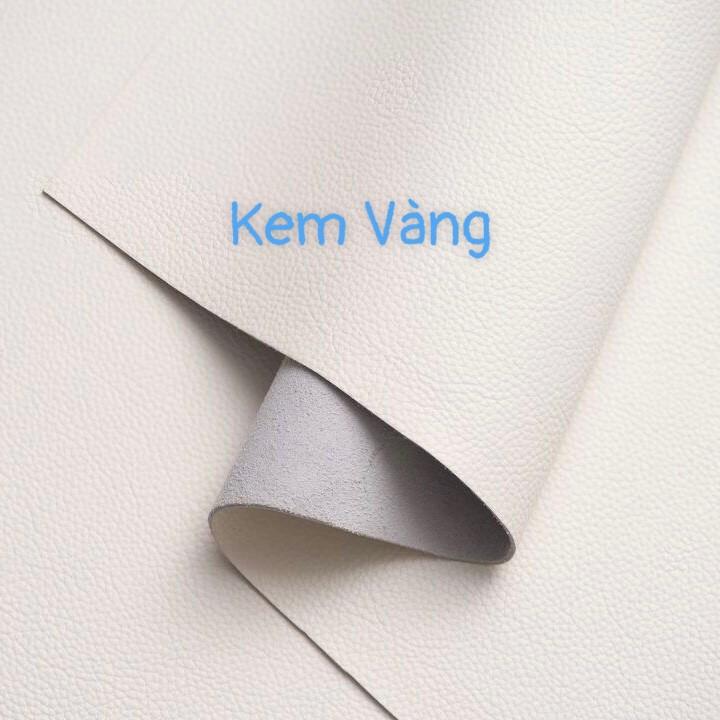 Bao Da Cần Số, Tay Phanh Dành Cho  xe HYUNDAI I10 Số Tự Động, Bản Full.. Da Bò Rất Nhiều Màu Sắc - Màu Kem Vàng - Combo 2 Món