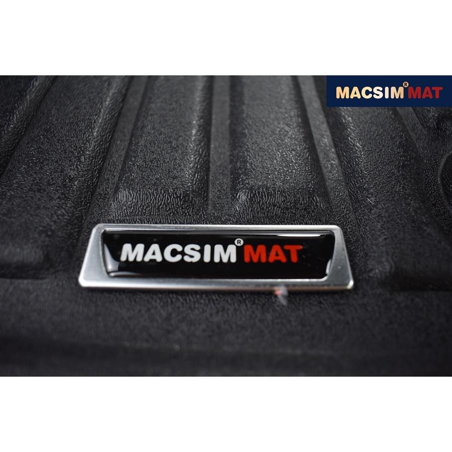 Thảm lót sàn xe ô tô BMW 6 series 2018 - nay Nhãn hiệu Macsim chất liệu nhựa TPV cao cấp màu đen