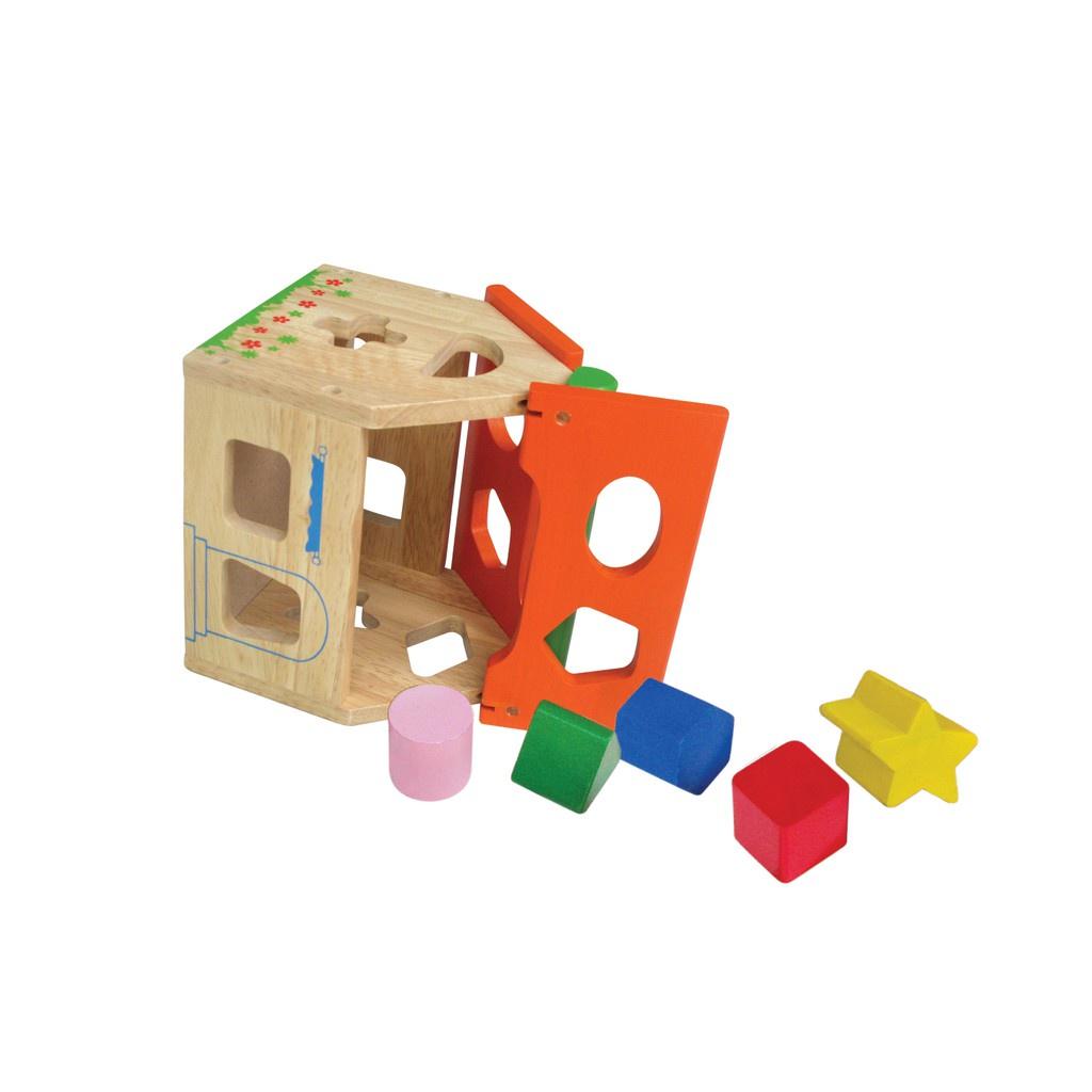 Đồ chơi gỗ Winwintoys - Nhà thả 12 khối- 68022Q12