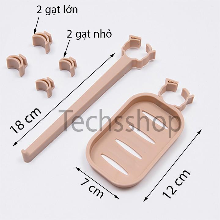 Giá Treo Khăn Và Để Đồ Treo Ở Ống Nước, Vòi Sen - Kệ Xà Phòng
