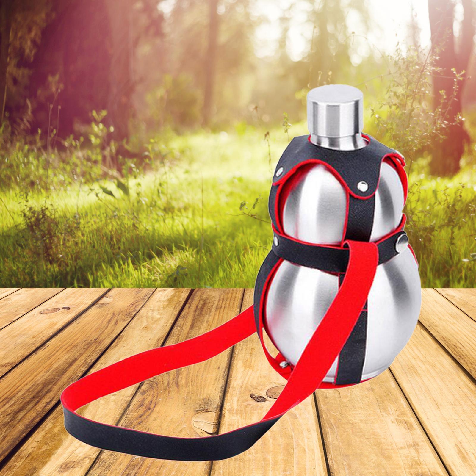 Stainless Steel Hip  Gourd Bottle  Pot  Outdoor Gift