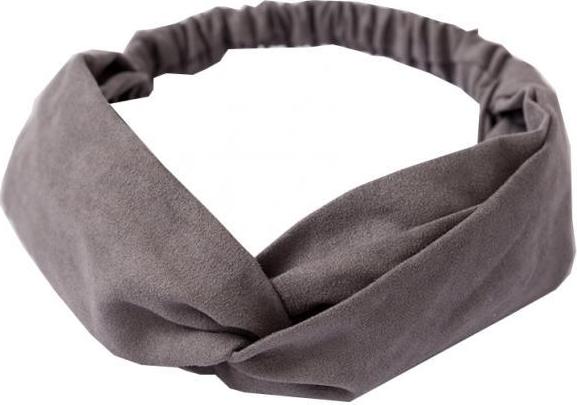 Băng Đô Turban Giữ Tóc Bản To Chất Liệu Cao Cấp Cho Bạn Gái Tb07 - Ghi Xám