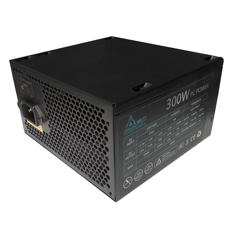 Nguồn VSP X300W Fan 12cm Sata Công Suất Thực - Hàng Nhập Khẩu