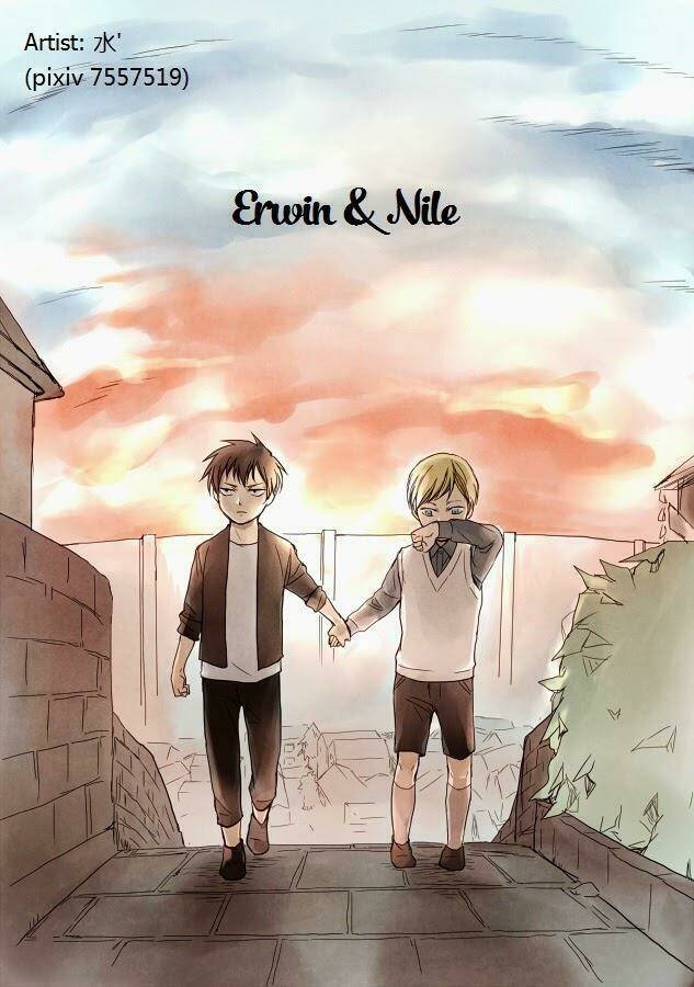 đại chiến titan - những sưu tầm về doujinshi chapter 49 1