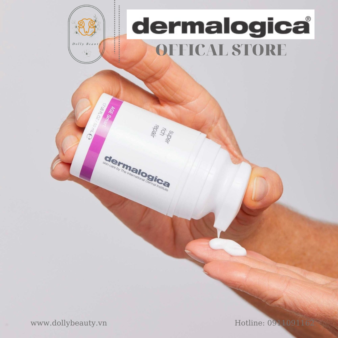 Kem dưỡng chuyên sâu SUPER RICH REPAIR dành cho da khô kinh niên của Dermalogica - Dolly Beauty