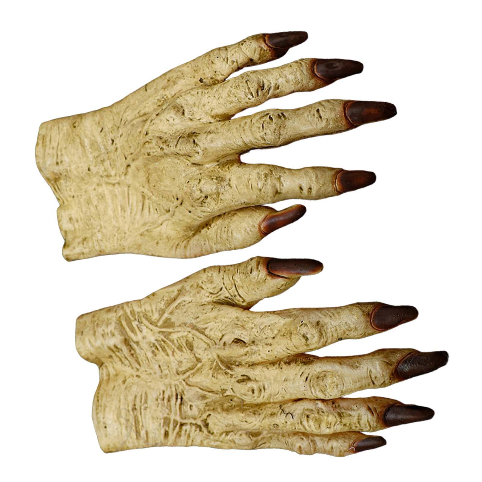 Halloween Costume Gloves Roles Play for Themed Party Photo Props Dressing up