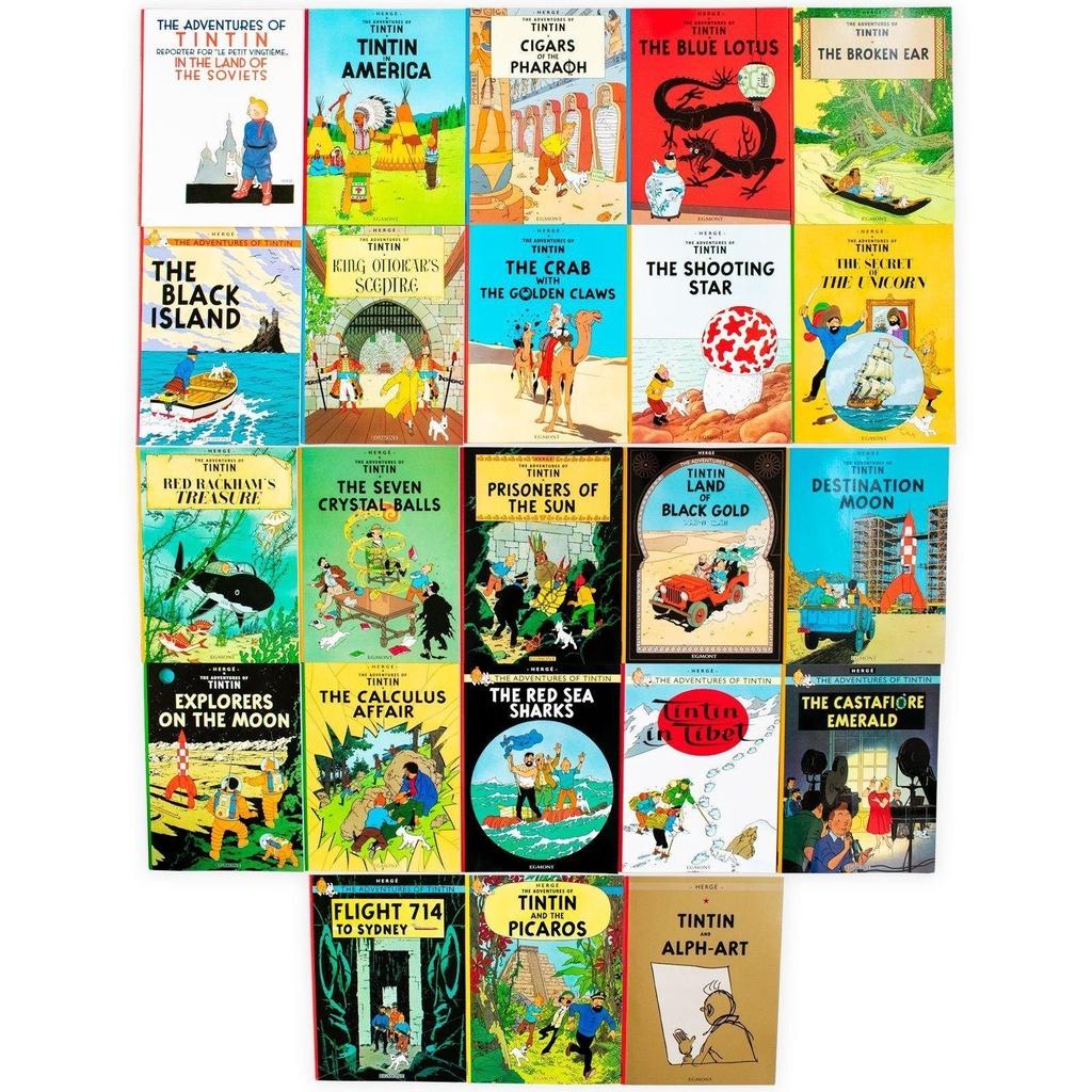 Tintin 23c nhập box set