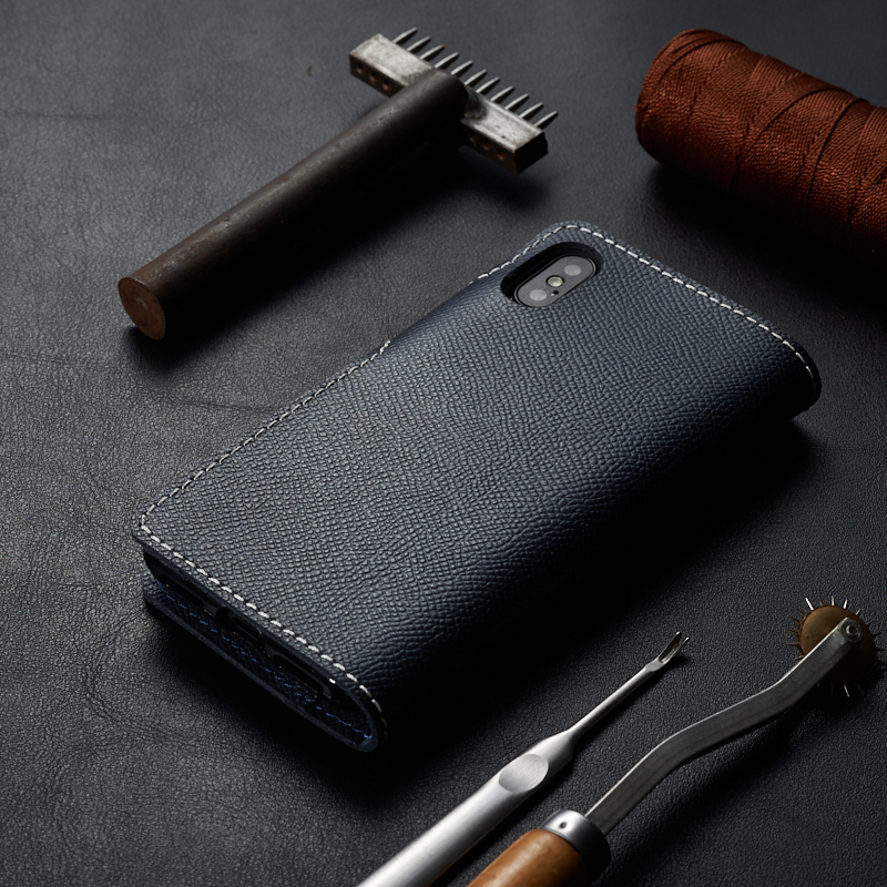 Bao Da dành cho iphone X/XS Da Bò Safiano