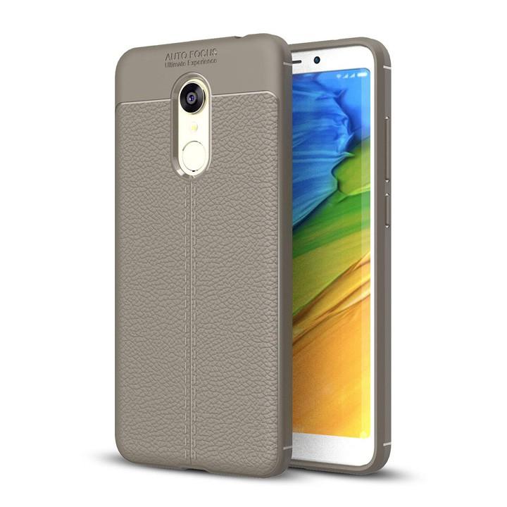 Ốp lưng Xiaomi Redmi 5 Plus silicon giả da Auto Focus