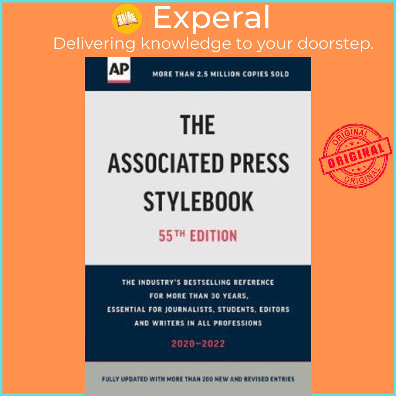 Sách - The Associated Press Stylebook : 2020-2022 (55th edition) by Associated Press (US edition, paperback)