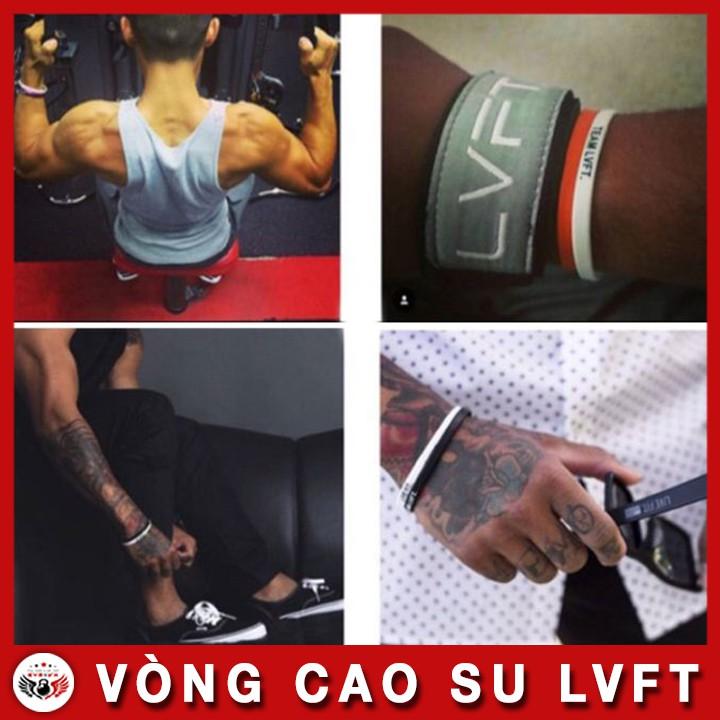 Vòng tay cao su  - Vòng tay LVFT - Live Fit