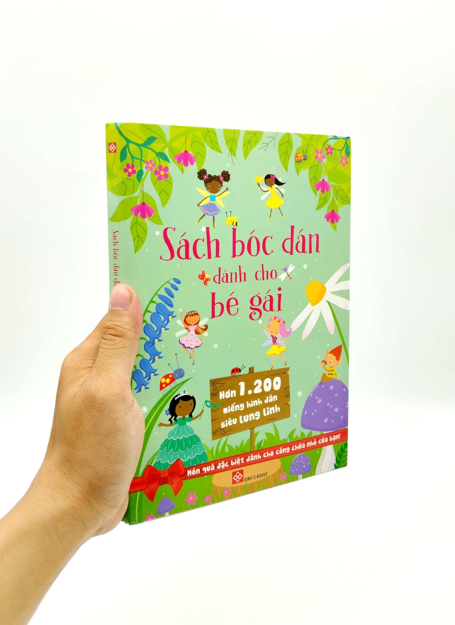 Bộ Sách Bóc Dán Dành Cho Bé Gái (Bộ 4 Cuốn)