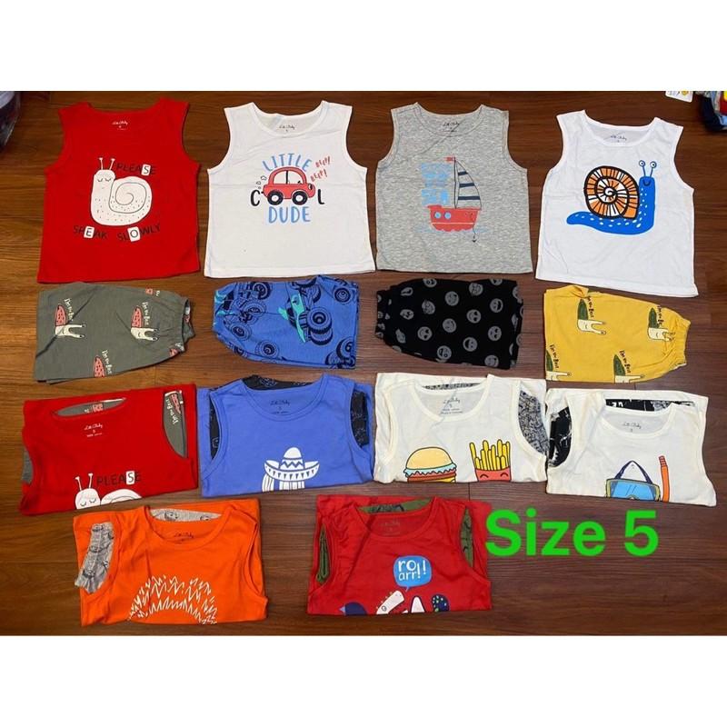 Bộ dát nách bé trai size 7-22kg