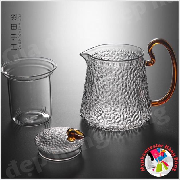 Ấm rót lọc thuỷ tinh 600ml