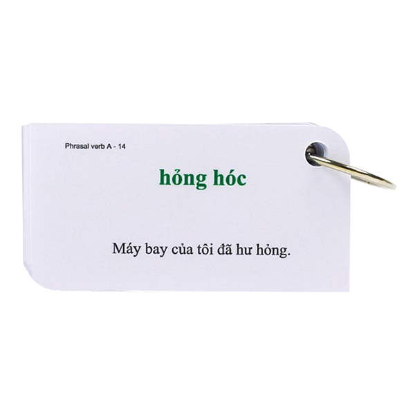 Bộ KatchUp Flashcard Tiếng Anh Phrasal Verbs - Standard