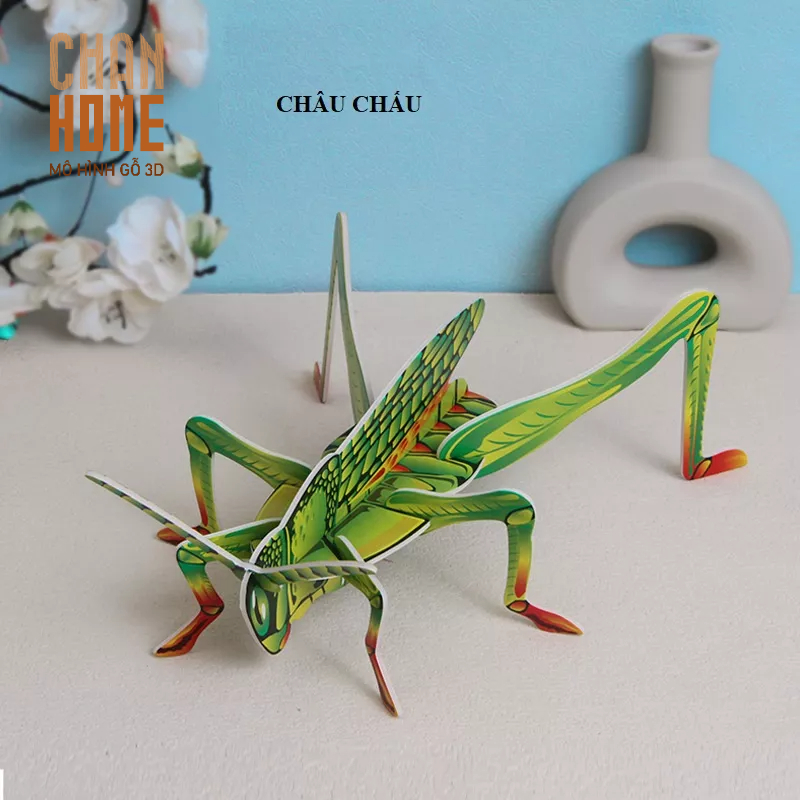 Mô hình lắp ghép giấy 3D đồ chơi lắp ráp mô hình DIY động vật thiên nhiên