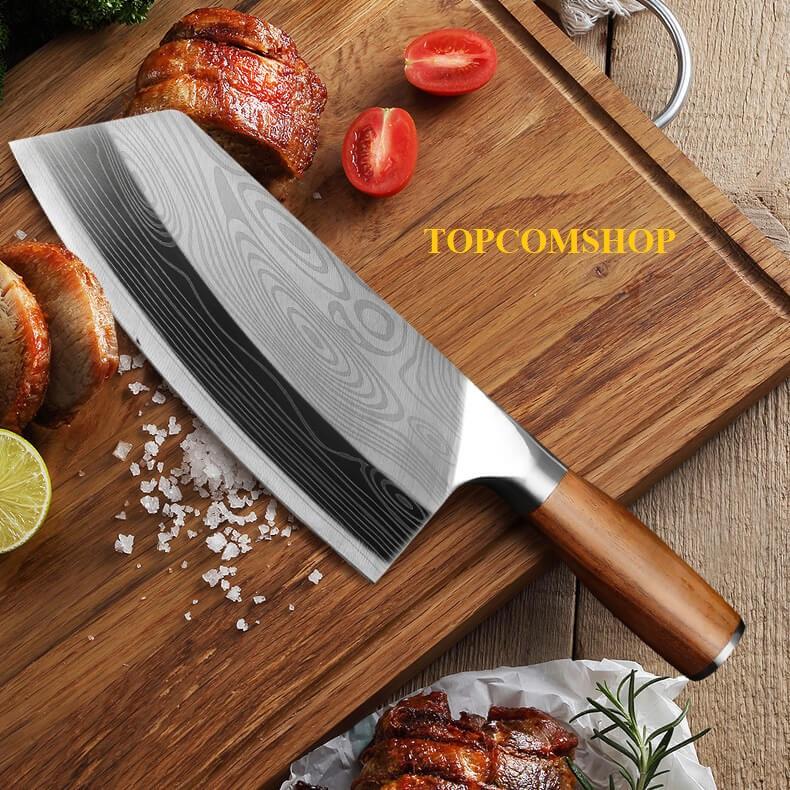 DAO - DAO BẾP NHẬT BẢN SANTOKU MÃ b7DT124 nt topcomshop vn