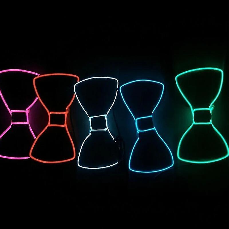 LED nam giới nơ buộc cà vạt le bright flash cho đêm giao thừa Giáng sinh