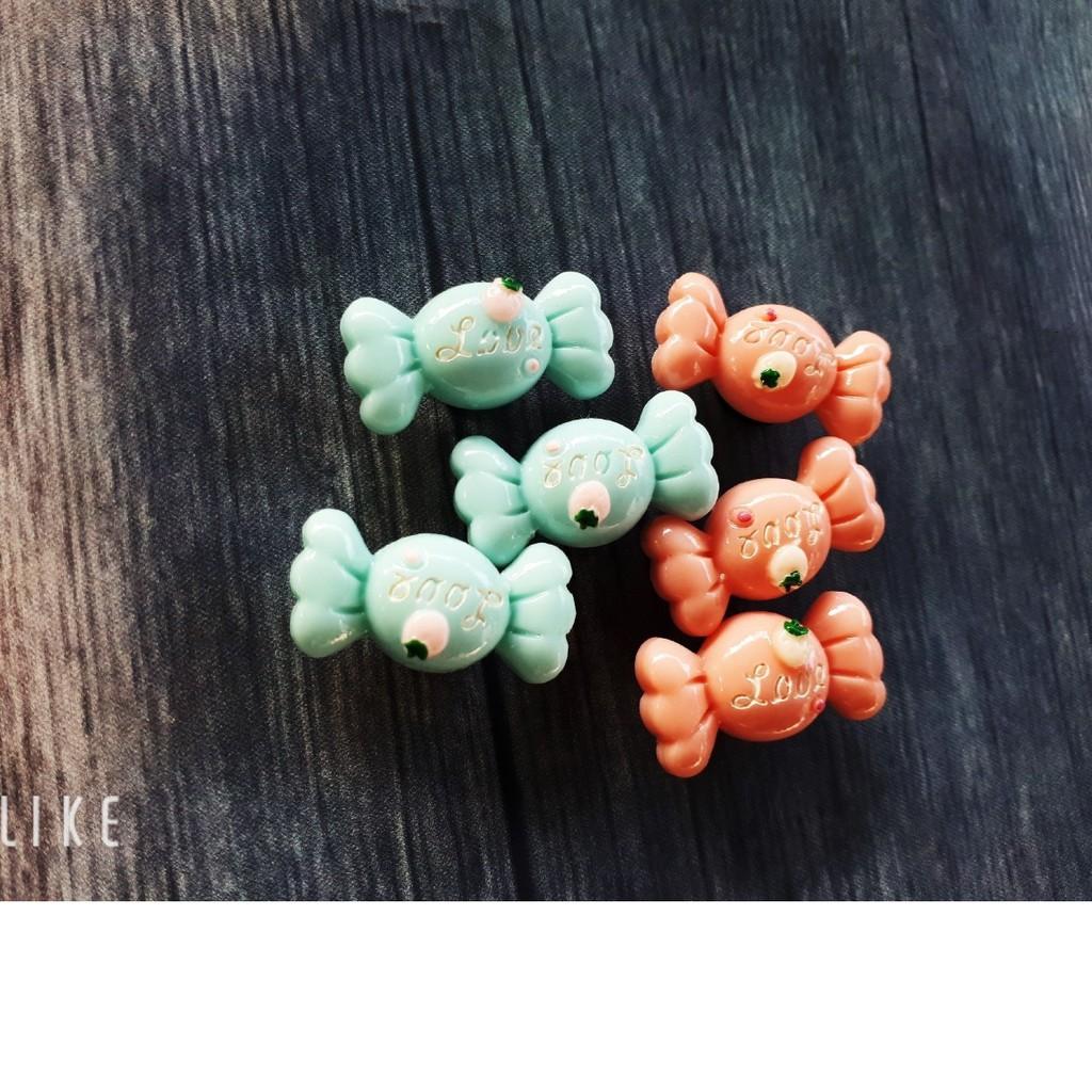 Jibbit/ stick kẹo nơ 3d gắn dép loại cứng