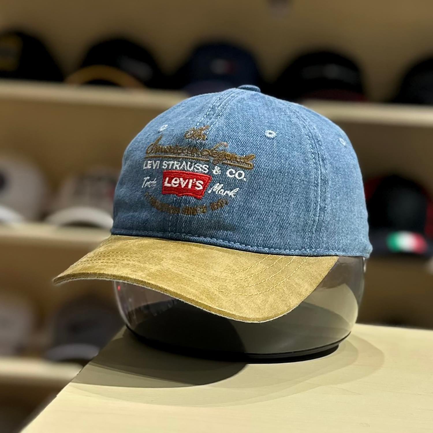 (NEW) Nón kết, mũ lưỡi trai LV phối vải jeans Form chuẩn đẹp (Ảnh thật)