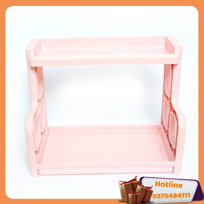 Kệ Gia Vị 2 TầNg - Màu Ngẫu Nhiên - Hàng Loại 1