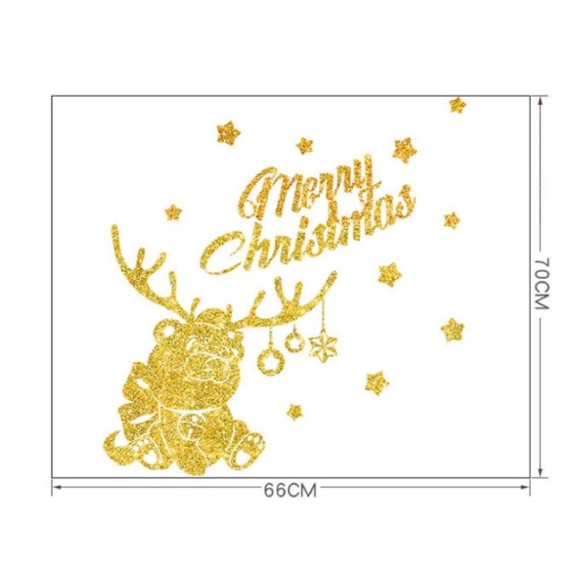 Decal trang trí Noel Hít Tĩnh Điện -