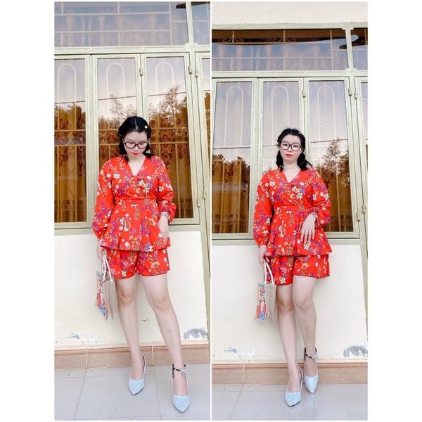 Set liền thân Hoa nhí 50-65kg