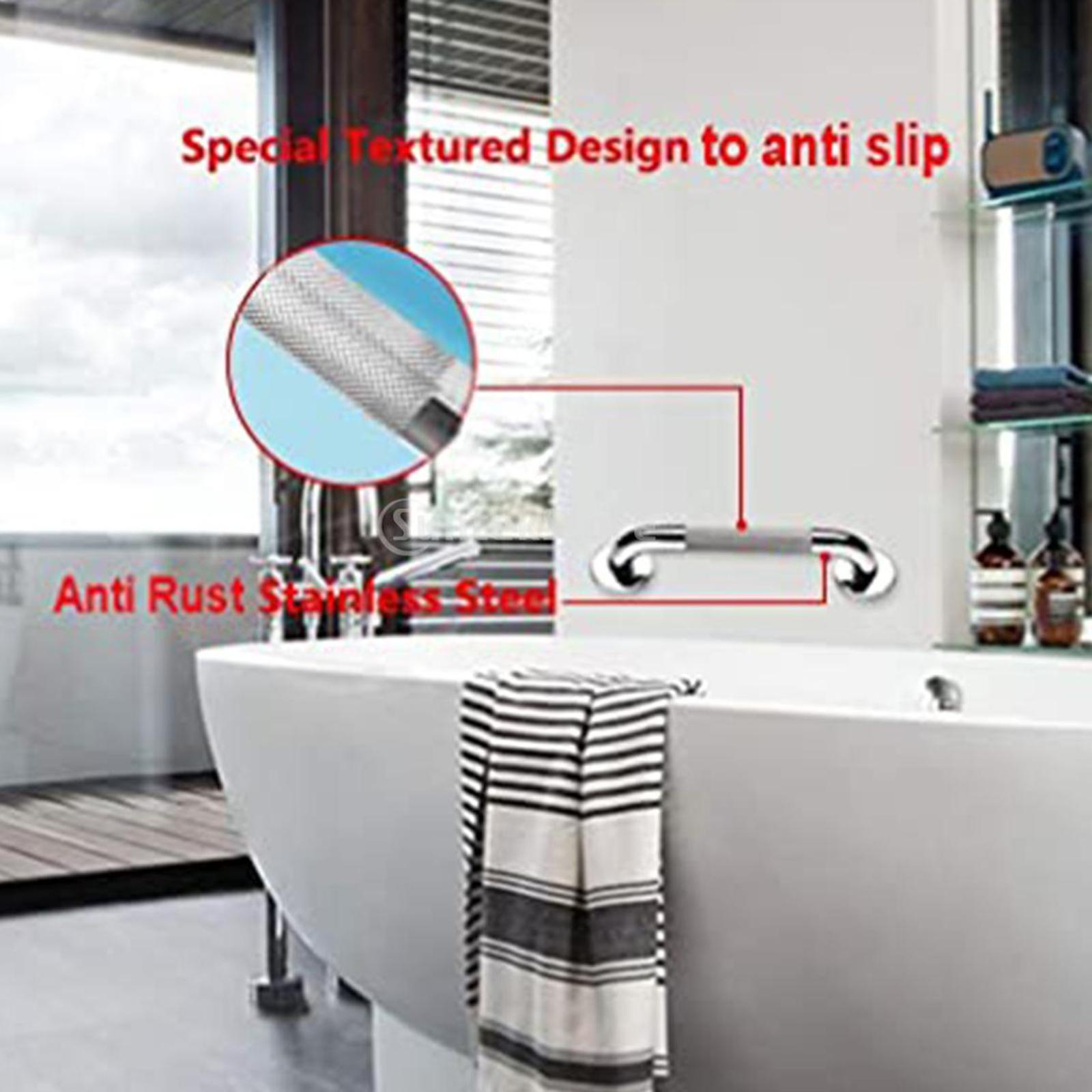 Shower Grab Bar 24inch with Concealed Screws Grab Bar for Bathroom for Toilet Bathtubs